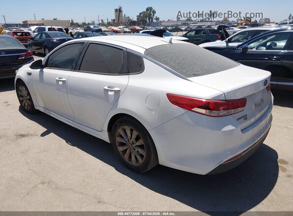 5XXGT4L39GG024535 2016 KIA OPTIMA White Задня ліва чверть
