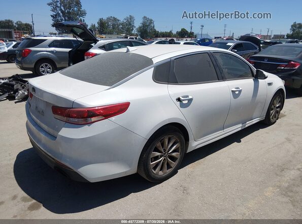 5XXGT4L39GG024535 2016 KIA OPTIMA White Задня права чверть