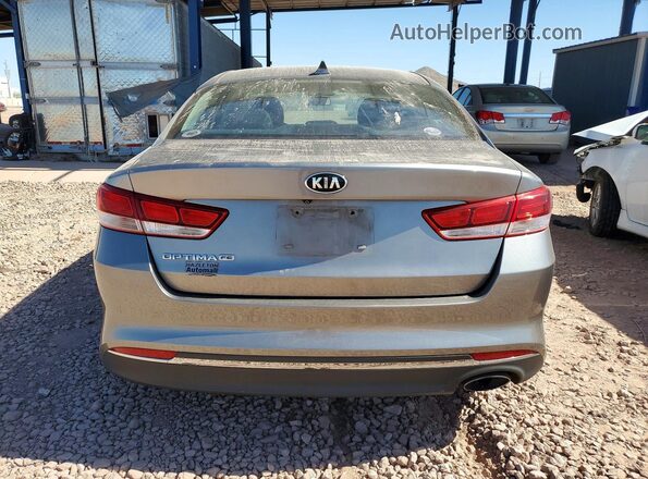 5XXGT4L39GG026169 2016 KIA OPTIMA Серый Вид сзади