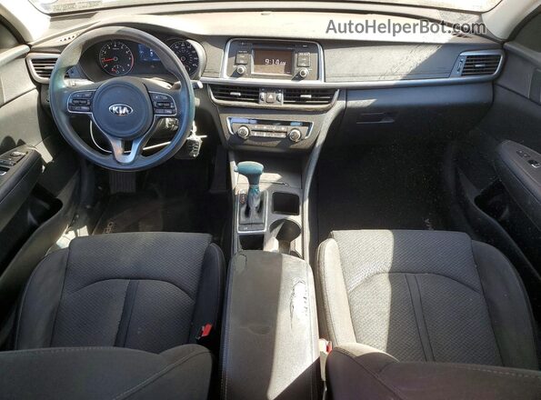 5XXGT4L39GG026169 2016 KIA OPTIMA Серый Вид панели приборов