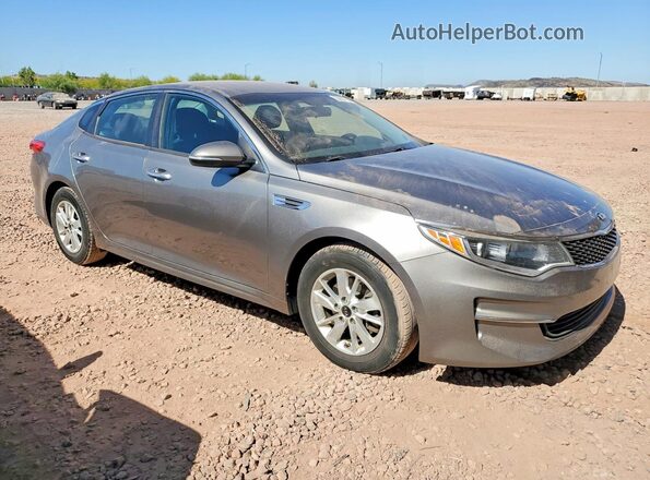 5XXGT4L39GG026169 2016 KIA OPTIMA Серый Передняя правая четверть