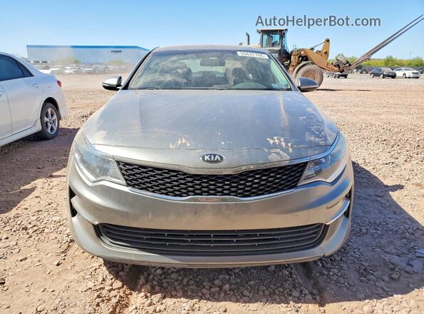 5XXGT4L39GG026169 2016 KIA OPTIMA Серый Вид спереди