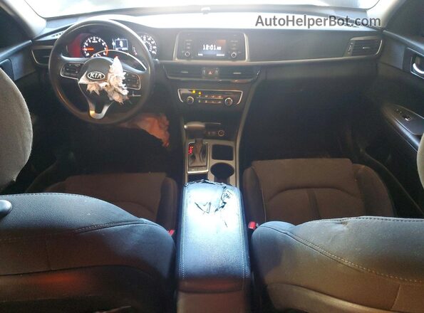 5XXGT4L39GG036930 2016 KIA OPTIMA Black Вид панелі приладів