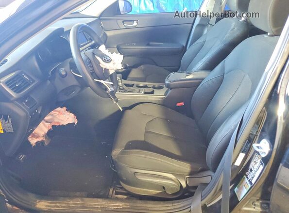 5XXGT4L39GG036930 2016 KIA OPTIMA Black Вид салону спереду