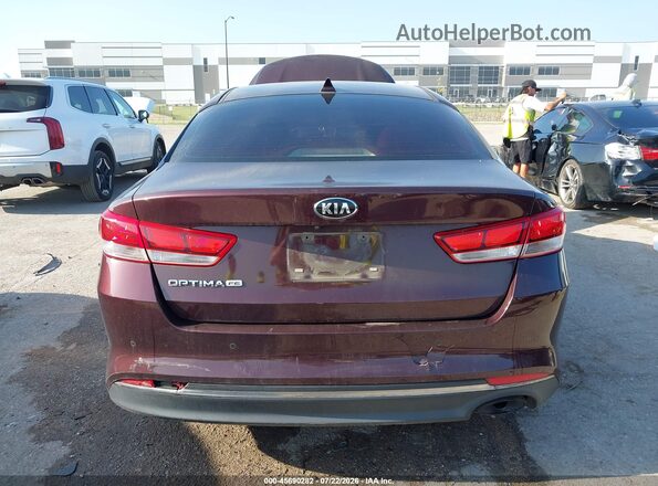 5XXGT4L39GG053422 2016 KIA OPTIMA Maroon 