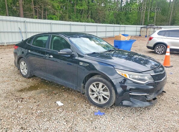 5XXGT4L39GG066493 2016 KIA OPTIMA Black Delantero derecho