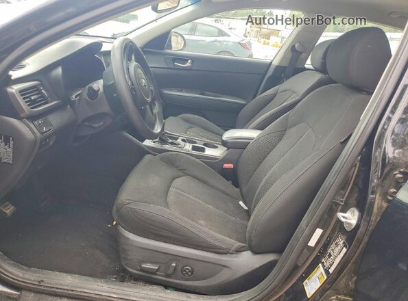 5XXGT4L39GG066493 2016 KIA OPTIMA Black Vista interior delantera