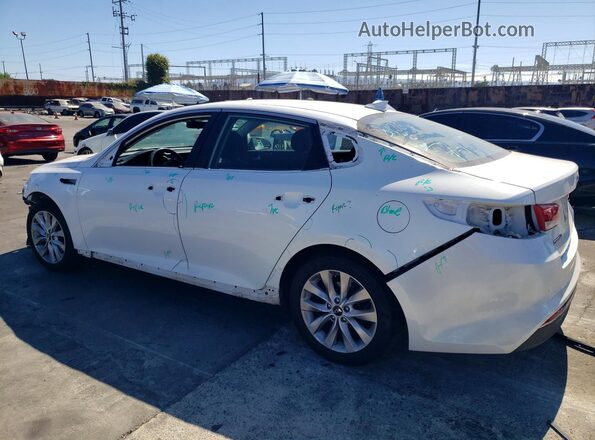 5XXGT4L39GG067465 2016 KIA OPTIMA White Задня ліва чверть