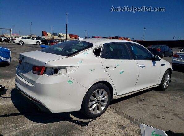 5XXGT4L39GG067465 2016 KIA OPTIMA White Задня права чверть