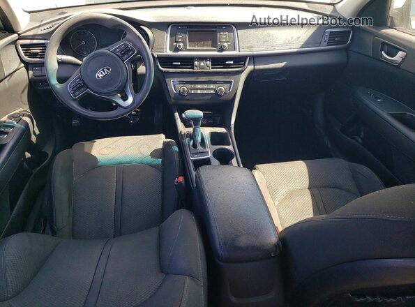 5XXGT4L39GG067465 2016 KIA OPTIMA White Вид панелі приладів