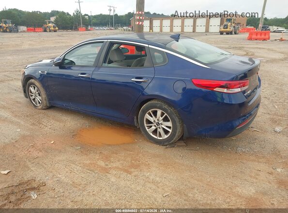 5XXGT4L39GG082239 2016 KIA OPTIMA Blue Trasero izquierdo