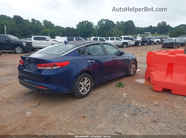5XXGT4L39GG082239 2016 KIA OPTIMA Blue Trasero derecho