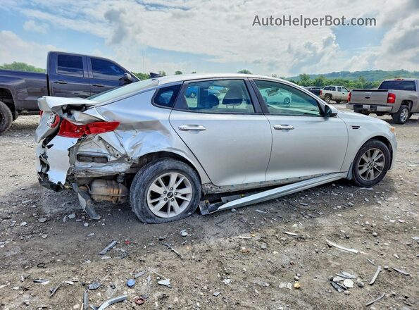 5XXGT4L39GG088252 2016 KIA OPTIMA Серебряный Задняя правая четверть
