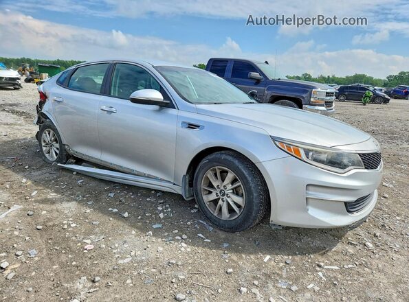 5XXGT4L39GG088252 2016 KIA OPTIMA Серебряный Передняя правая четверть