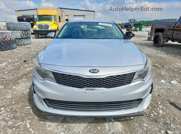 5XXGT4L39GG088252 2016 KIA OPTIMA Серебряный Вид спереди