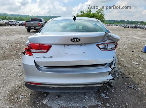 5XXGT4L39GG088252 2016 KIA OPTIMA Серебряный Вид сзади