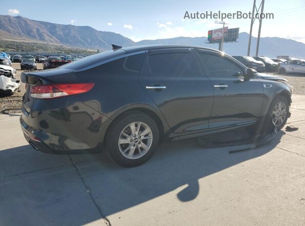5XXGT4L39GG098926 2016 KIA OPTIMA Черный Задняя правая четверть