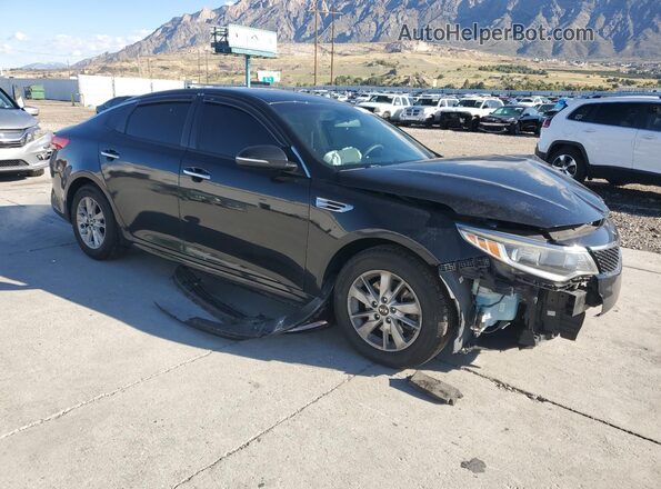 5XXGT4L39GG098926 2016 KIA OPTIMA Черный Передняя правая четверть