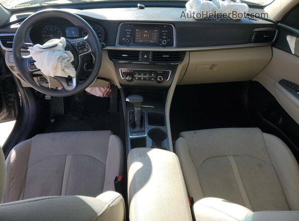 5XXGT4L39GG098926 2016 KIA OPTIMA Черный Вид панели приборов