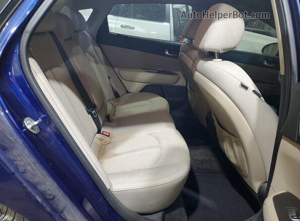 5XXGT4L39GG113666 2016 KIA OPTIMA Blue Vista de los asientos traseros