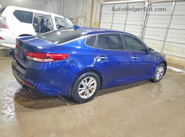 5XXGT4L39GG113666 2016 KIA OPTIMA Blue Trasero derecho