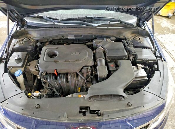 5XXGT4L39GG113666 2016 KIA OPTIMA Blue Vista interior trasera