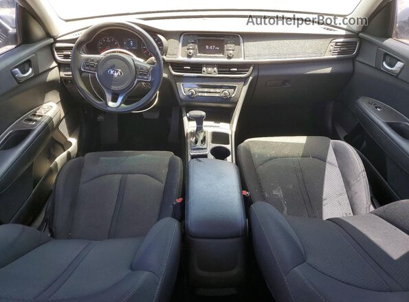 5XXGT4L39HG148807 2017 KIA OPTIMA Silver წინა პანელის ხედი