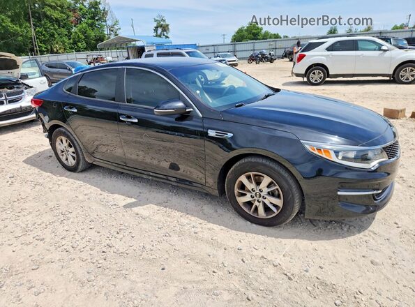 5XXGT4L39JG233555 2018 KIA OPTIMA Черный Передняя правая четверть