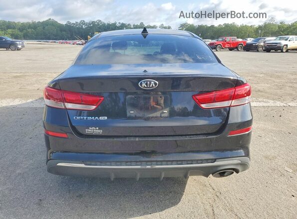 5XXGT4L39KG305498 2019 KIA OPTIMA Black Вид ззаду