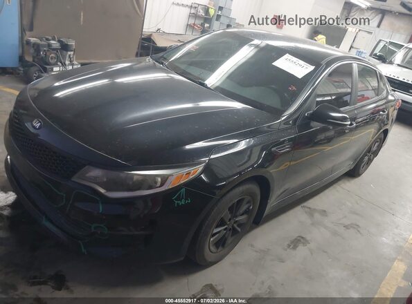 5XXGT4L3XGG091676 2016 KIA OPTIMA Black Передня ліва чверть