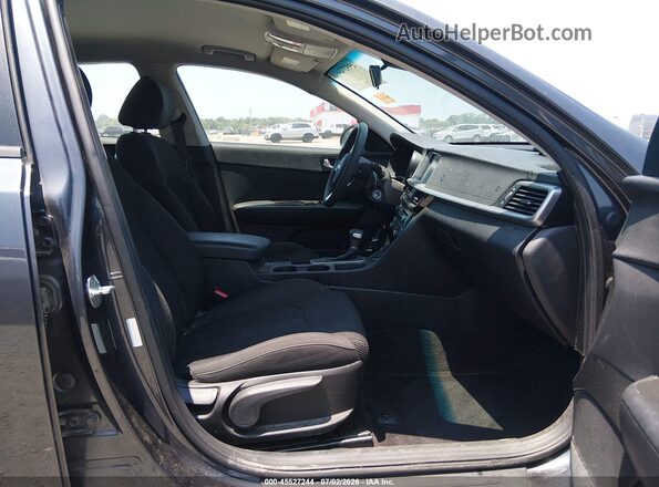 5XXGT4L3XKG282989 2019 KIA OPTIMA Gray Widok wnętrza z przodu