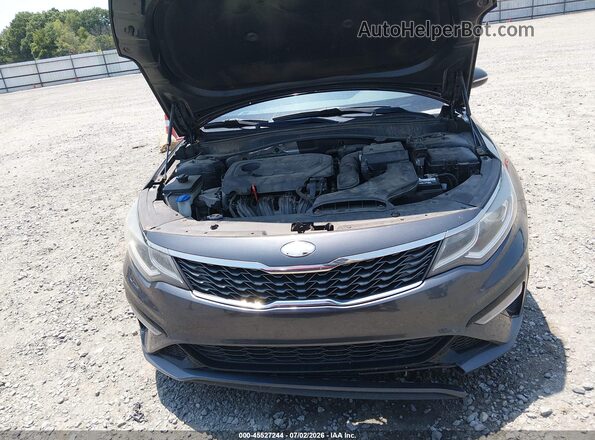 5XXGT4L3XKG282989 2019 KIA OPTIMA Gray Widok z tyłu