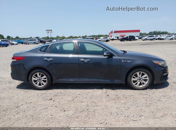 5XXGT4L3XKG282989 2019 KIA OPTIMA Gray Widok wnętrza z tyłu