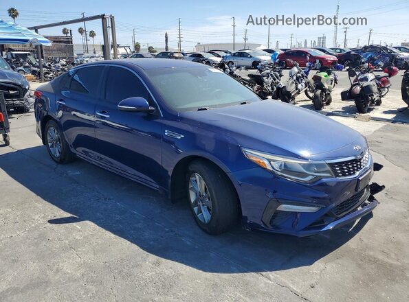 5XXGT4L3XKG319989 2019 KIA OPTIMA Blue წინა მარჯვენა