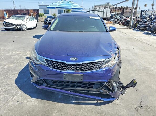 5XXGT4L3XKG319989 2019 KIA OPTIMA Blue წინა ხედი