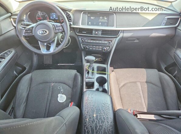 5XXGT4L3XKG360655 2019 KIA OPTIMA Синий Вид панели приборов