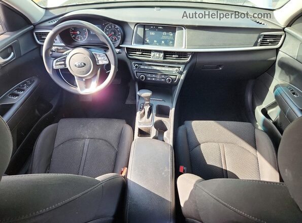5XXGT4L3XLG443908 2020 KIA OPTIMA White წინა პანელის ხედი