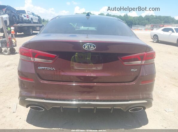 5XXGU4L14KG353356 2019 KIA OPTIMA Maroon 