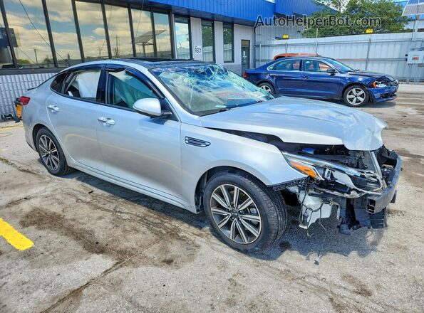 5XXGU4L16KG344187 2019 KIA OPTIMA Silver წინა მარჯვენა