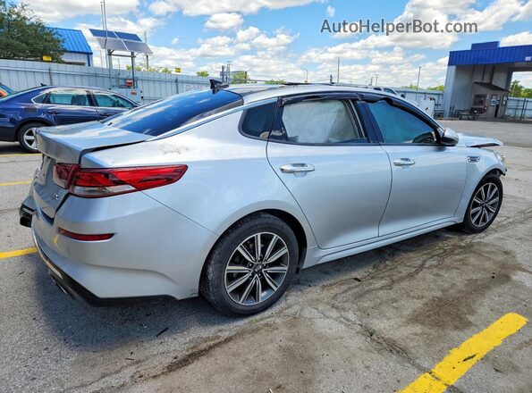 5XXGU4L16KG344187 2019 KIA OPTIMA Silver უკანა მარჯვენა