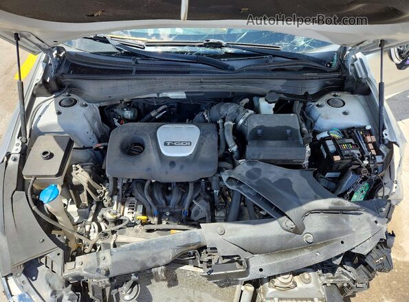 5XXGU4L16KG344187 2019 KIA OPTIMA Silver უკანა სალონის ხედი