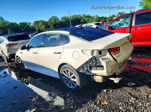 5XXGU4L1XKG366709 2019 KIA OPTIMA White უკანა მარცხენა