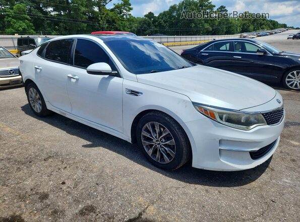 5XXGU4L30GG007782 2016 KIA OPTIMA White Delantero derecho
