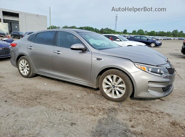 5XXGU4L31GG084760 2016 KIA OPTIMA Gray Передня права чверть