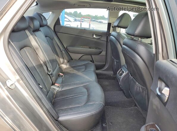 5XXGU4L31GG084760 2016 KIA OPTIMA Gray Вид задніх сидінь