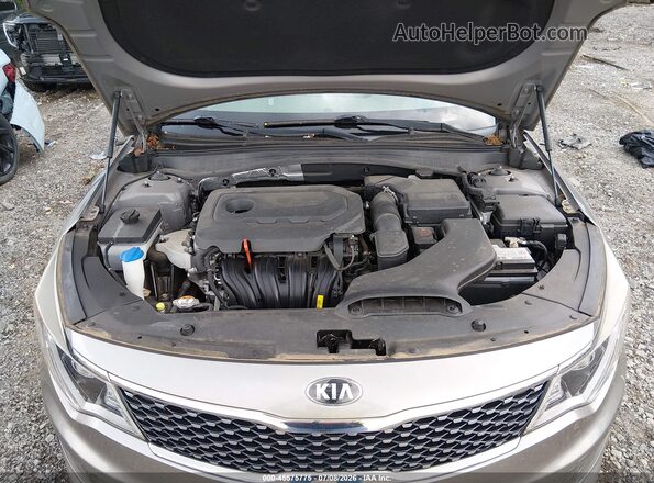 5XXGU4L31GG085987 2016 KIA OPTIMA Silver Widok z tyłu