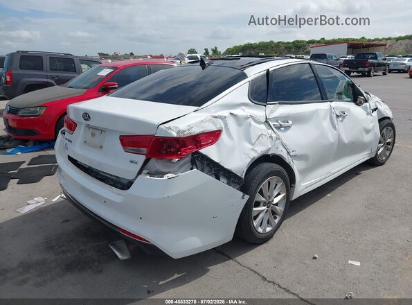 5XXGU4L31HG130475 2017 KIA OPTIMA White Tył prawy