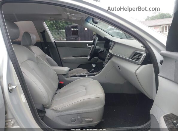 5XXGU4L33GG057933 2016 KIA OPTIMA Silver Vista interior delantera