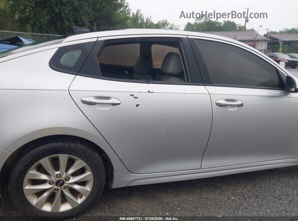 5XXGU4L33GG057933 2016 KIA OPTIMA Silver 