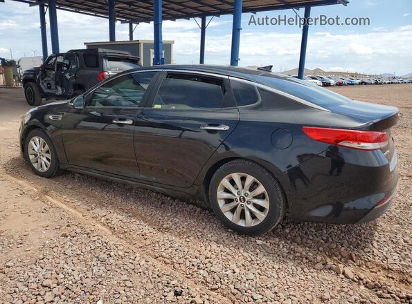 5XXGU4L33GG074697 2016 KIA OPTIMA Black Հետևի ձախ